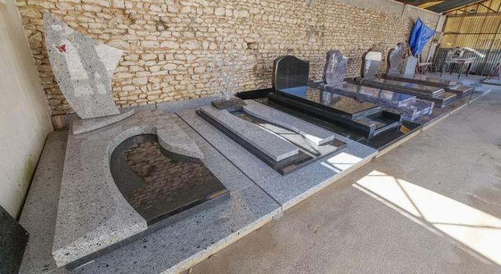 Marbrerie funéraire sur mesure Angerville