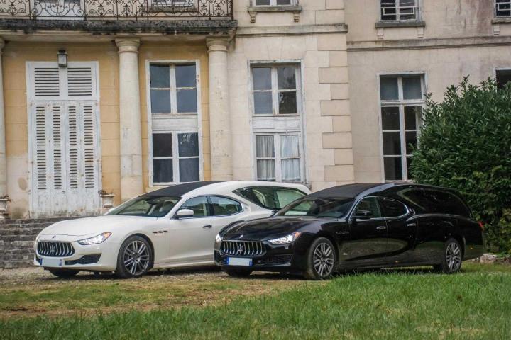 Voiture funéraire Angerville