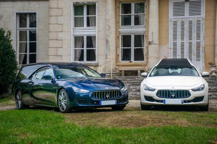 Voiture funéraire Angerville